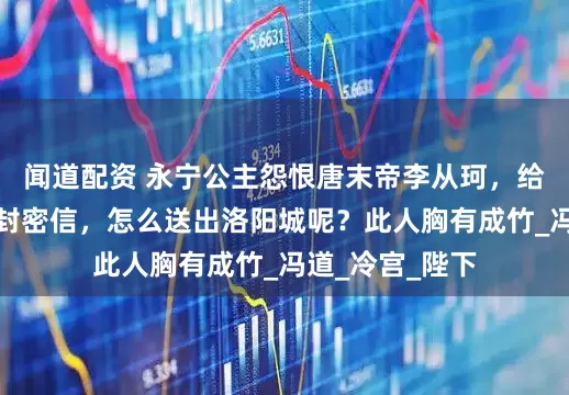 闻道配资 永宁公主怨恨唐末帝李从珂，给石敬瑭写了一封密信，怎么送出洛阳城呢？此人胸有成竹_冯道_冷宫_陛下